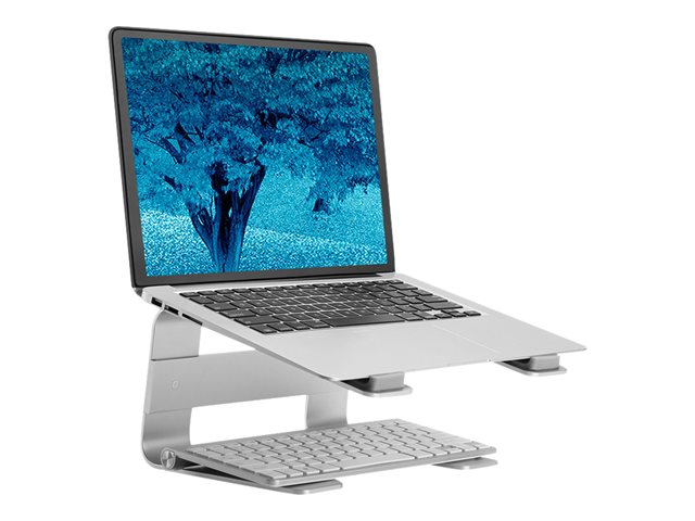 ACT - Stand - 13°-kijkhoek - voor notebook - aluminium - grijs - schermgrootte: maximaal 15,6\" - desktop