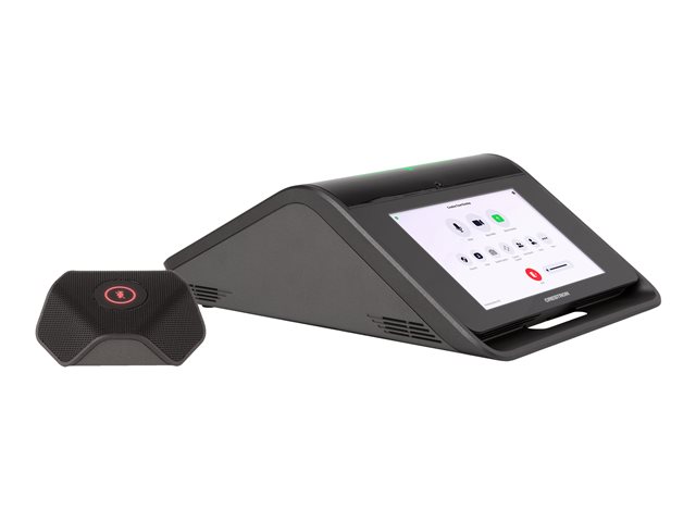 Crestron Flex - For Large Rooms - video conferencing kit (touchscreen console, mic pod, mini-PC)