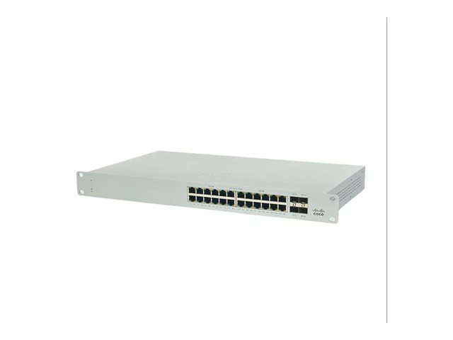 Cisco Meraki MS130-24 - Switch - Managed - 24 x 10/100/1000Base-T + 4 x Gigabit SFP - rack-mountable