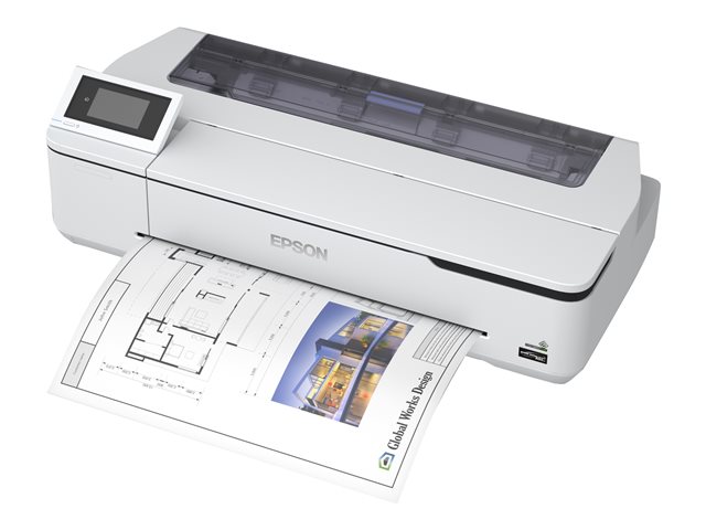 Epson SureColor SC-T3100N - 24\" large-format printer - colour - ink-jet - Roll A1 (61.0 cm) - 2400 x 1200 dpi - Gigabit LAN, Wi-Fi(n), USB 3.0 - cutter