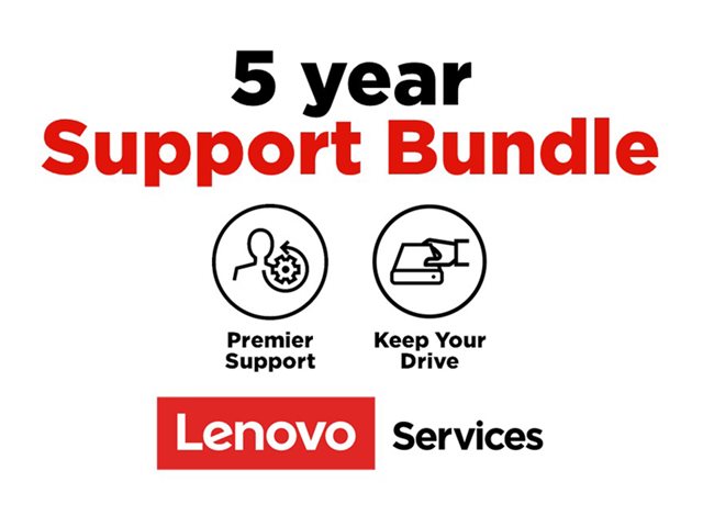 5Y Lenovo Support (Premier Support + Keep Your Drive + International Upg)