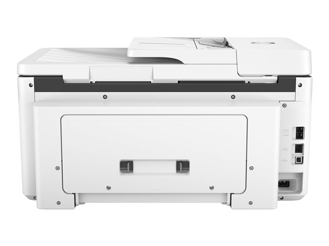 HP Officejet Pro 7720 Wide Format All-in-One - Multifunction printer - colour - ink-jet - 216 x 356 mm (original) - A3 (media) - up to 18 ppm (copying) - up to 22 ppm (printing) - 250 sheets - 33.6 Kbps - USB 2.0, LAN, Wi-Fi(n), USB host