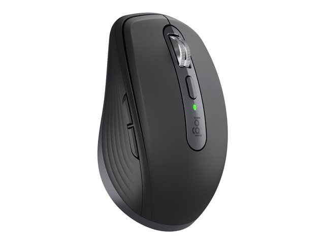 Logitech MX Anywhere 3S - Mouse - optical - 6 buttons - wireless - Bluetooth - graphite
