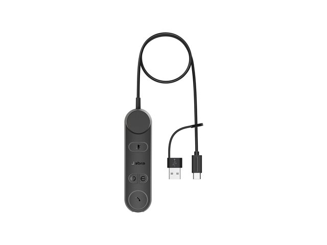 Jabra Engage 50 II UC Stereo - Headset - on-ear - wired - USB-C, USB-A - UC certified