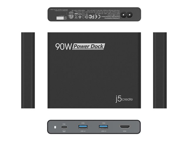 90W Built in USB-C Travel Dock - EU
