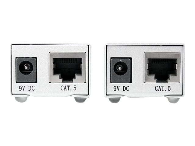 StarTech.com Serial DB9 RS232 Extender over Cat 5 - Up to 3300 ft (1000 meters) - Serial port extender - over CAT 5 - up to 1 km