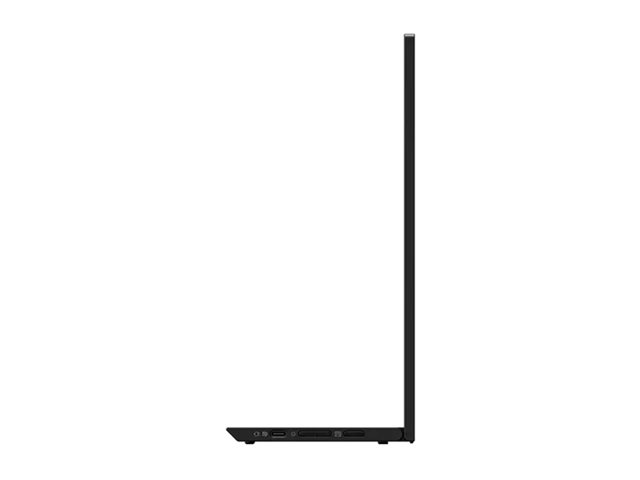 Lenovo ThinkVision M15 - LED monitor - 15.6\" - portable - 1920 x 1080 Full HD (1080p) @ 60 Hz - IPS - 250 cd/m² - 1000:1 - 6 ms - 2xUSB-C - raven black - Campus