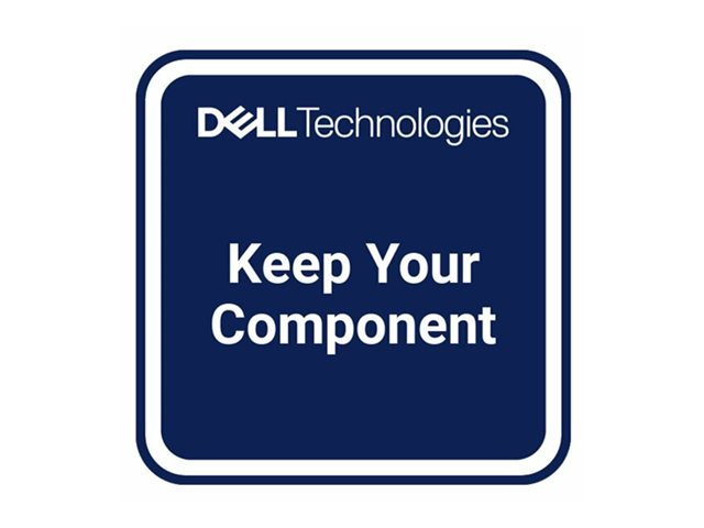 Dell 3Y Keep Your Component For Enterprise - Extended service agreement - component retention (for servers) - 3 years - for PowerEdge R360, R550, R660xs, R760xs, T360, T550, T560