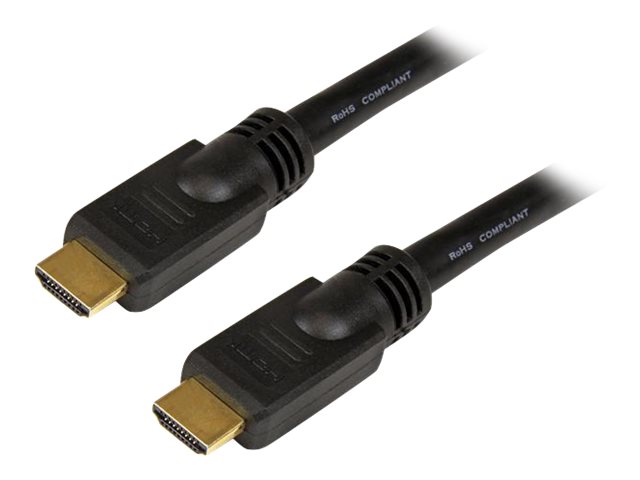 StarTech.com 15m High Speed HDMI Cable Ultra HD 4k x 2k HDMI Cable M/M - HDMI cable - HDMI male to HDMI male - 15 m - shielded - black