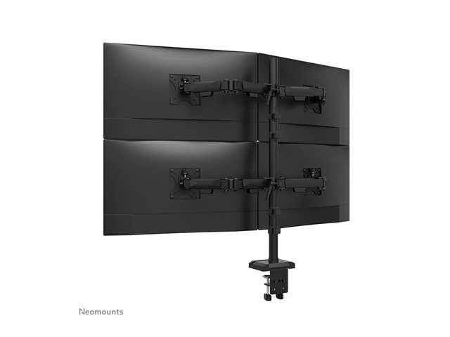 Neomounts NERO Quadruple monitor arm 10-32i