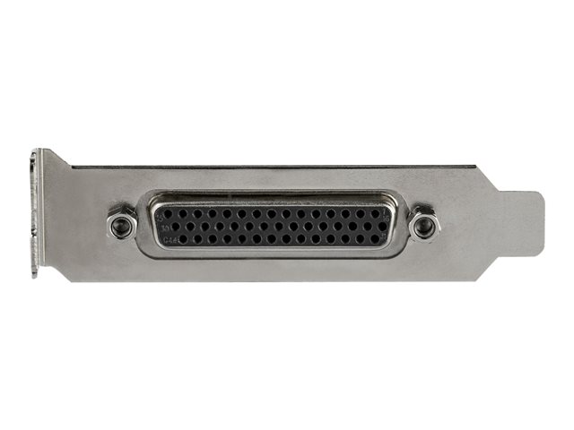 StarTech.com 4-port PCI Express RS232 Serial Adapter Card, PCIe RS232 Serial Host Controller Card, PCIe to Serial DB9, 16950 UART, Low Profile Desktop Expansion Card, Windows, macOS, Linux - Full/Low-Profile (PEX4S953LP) - Serial adapter - PCIe low profile - RS-232 x 4