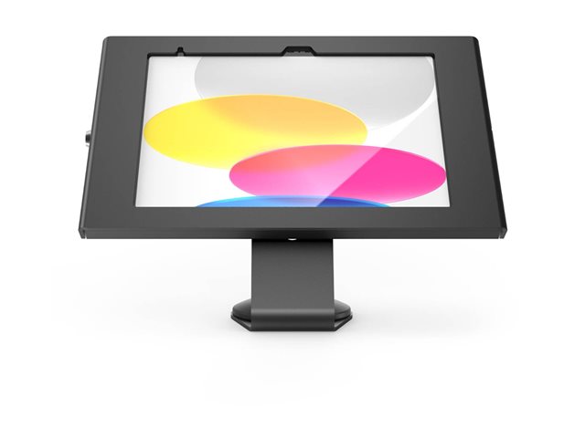 Compulocks Apex - Stand - exposed front/back camera and sensors - for tablet - aluminium - black - wall-mountable, desk-mountable - for Apple 10.9-inch iPad (10th generation), iPad (A16)