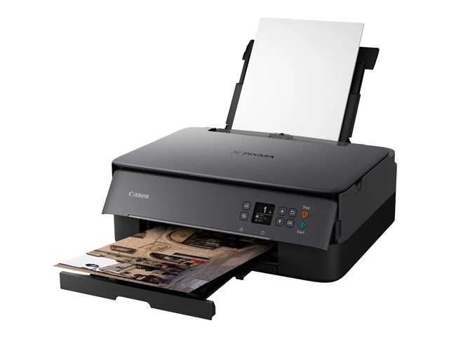 Canon PIXMA TS5350a - Multifunction printer - colour - ink-jet - 216 x 297 mm (original) - A4/Legal (media) - up to 13 ppm (printing) - 200 sheets - USB 2.0, Wi-Fi(n) - black