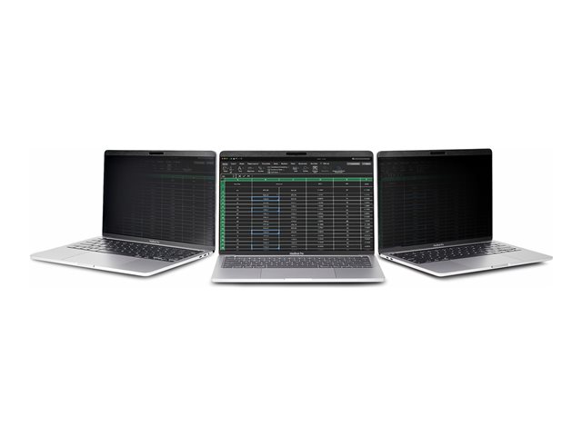 StarTech.com Laptop Privacy Screen for 15 inch MacBook Pro & MacBook Air, Magnetic Removable Security Filter, Blue Light Reducing Screen Protector 16:10, Matte/Glossy, +/-30 Degree Viewing - Blue Light Filter - Notebook privacy filter - removable - magnetic - 15\" - transparent - for P/N: LTSTND2IN1