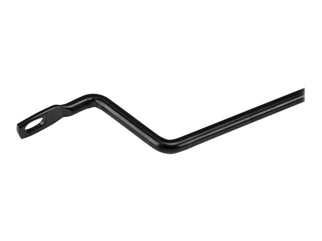 StarTech.com Horizontal Lacing Bar w/ 2 inch Offset at 75 Degrees- Server Rack Cable Management- 19\" Network Rack-Mount Cord Organizer- 10pk (CMLB102) - Rack cable management lacing bar - 1U - 48.3 cm (pack of 10) - for P/N: RK1536BKF, RK1836BKF, RK4