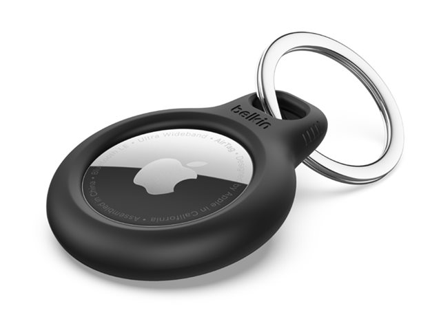 Belkin Secure Holder with Keyring for AirTag - Black