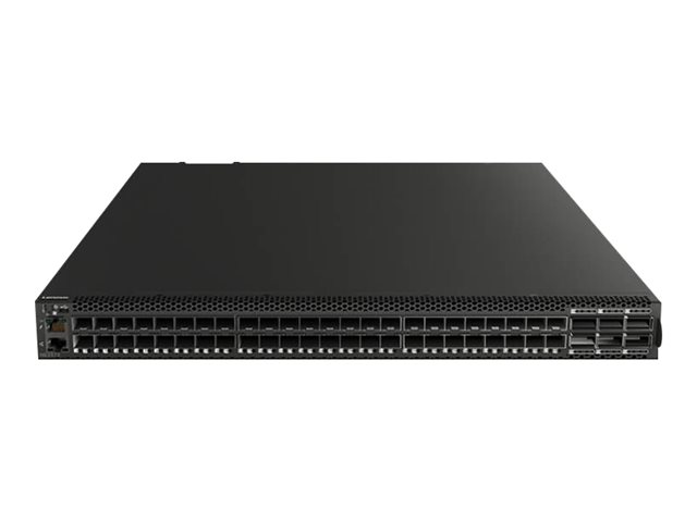 Lenovo ThinkSystem NE2572 RackSwitch - Switch - L3 - Managed - 48 x 10/25 Gigabit SFP+ / SFP28 + 6 x 40 Gigabit QSFP+ / 100 Gigabit QSFP28 - back to front airflow - rack-mountable - for ThinkAgile HX3721 Certified Node 7Y88
