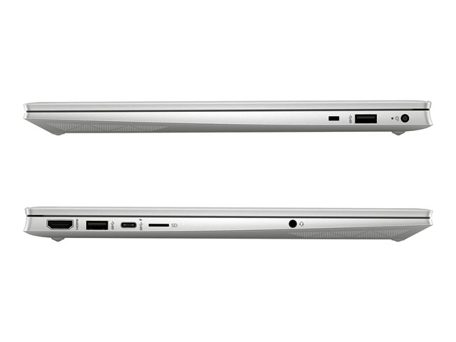 HP Pavilion Laptop 15-eg2014nb - Intel Core i7 1255U - Win 11 Home - Iris Xe Graphics - 16 GB RAM - 1 TB SSD NVMe - 15.6\" IPS 1920 x 1080 (Full HD) - Wi-Fi 6 - natural silver (base), natural silver aluminium (cover and keyboard frame) - kbd: Belgium