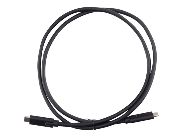 Targus - USB cable - USB-C (M) to USB-C (M) - USB 3.1 Gen 2 - 5 A - 1 m - reversible C connector, 4K support - black