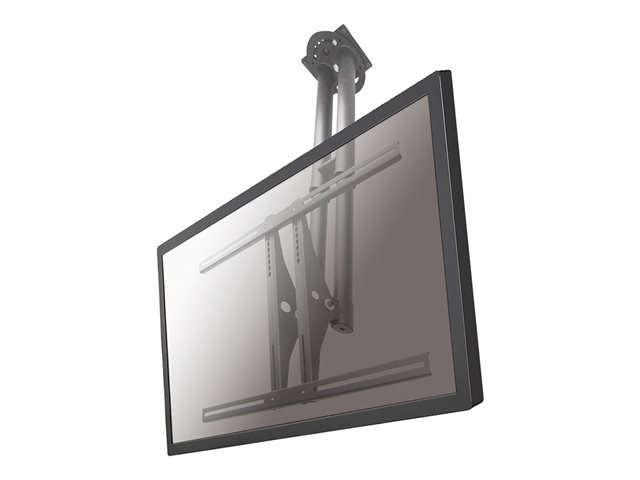 Neomounts PLASMA-C100 - Bracket - full-motion - for flat panel - silver - screen size: 37\"-75\" - ceiling mountable