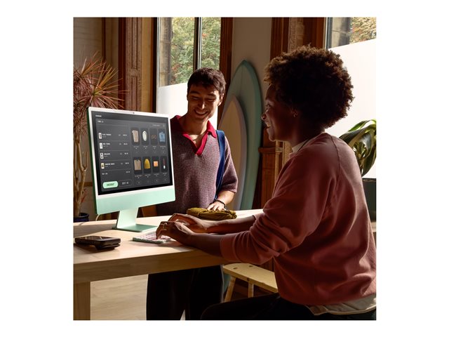 24-inch iMac with Retina 4.5K display: Apple M4 chip with 10-core CPU and 10-core GPU, 24GB, 512GB SSD - Pink