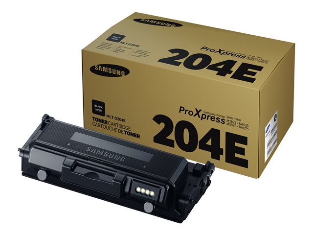 Samsung MLT-D204E - Extra High Yield - black - original - toner cartridge (SU925A) - for ProXpress SL-M3825, SL-M3875, SL-M4025, SL-M4075