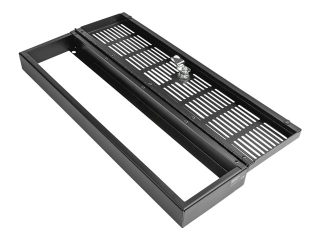 StarTech.com 3U Rack Mount Security Cover, Hinged Locking Rack Panel/ Cage/Door for Physical Security/ Access Control of 19\" Server Rack & Network Cabinet, Assembled with Mounting Hardware - 3U Security Cover (RKSECLK3U) - Rack security cover - black - 3U - 19\"