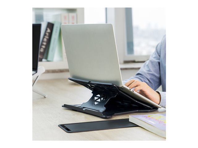 Foldable laptop stand with 7 height sett