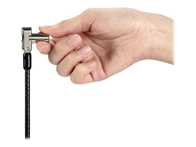 Kensington Universal 3-in-1 Keyed Laptop Lock - Standard Keyed - Security cable lock - 1.8 m