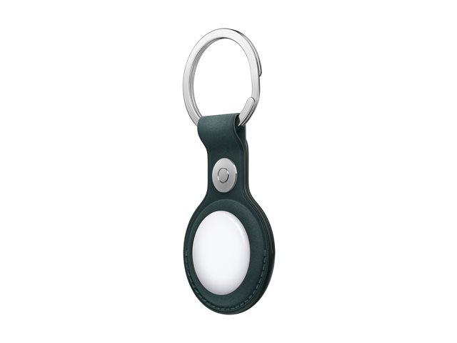 Apple - Case for airtag - microtwill, stainless steel - dark green