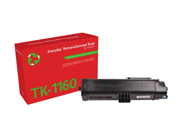 Everyday - Black - compatible - box - remanufactured - toner cartridge (alternative for: Kyocera TK-1160) - Green World Alliance return programme