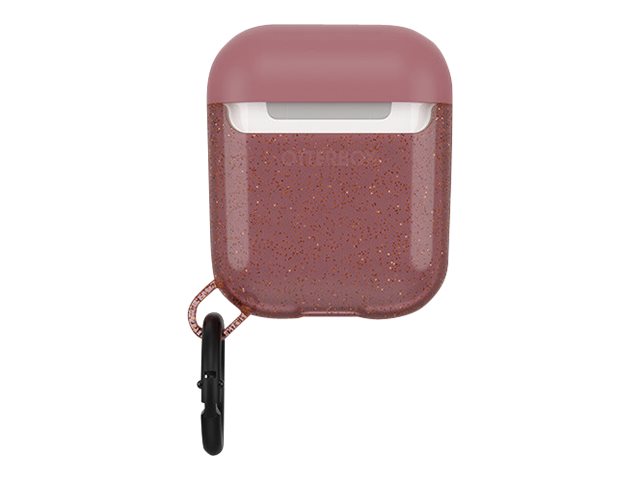 OtterBox Ispra Series - Case for wireless earphones - polycarbonate, zinc alloy, thermoplastic elastomer (TPE) - infinity pink - for Apple AirPods (1st generation, 2nd generation)