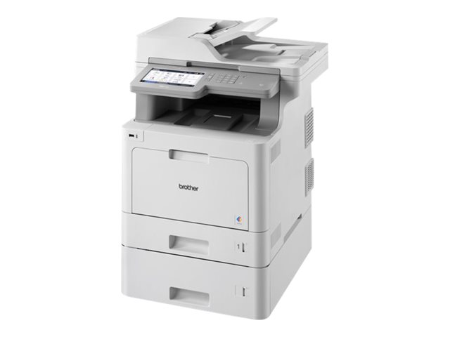 Brother MFC-L9570CDWT - Multifunction printer - colour - laser - 215.9 x 355.6 mm (original) - A4/Legal (media) - up to 31 ppm (printing) - 800 sheets - 33.6 Kbps - USB 2.0, Gigabit LAN, Wi-Fi(n), USB host, NFC