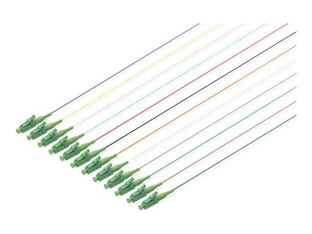 COLORED PIGTAILS LC/APC OS2 09/125