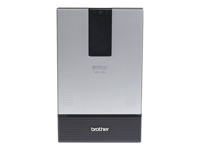 Brother m-PRINT MW-260A - Printer - B/W - direct thermal - A6 - 300 dpi - up to 3 ppm - capacity: 50 sheets - USB, Bluetooth, IrDA