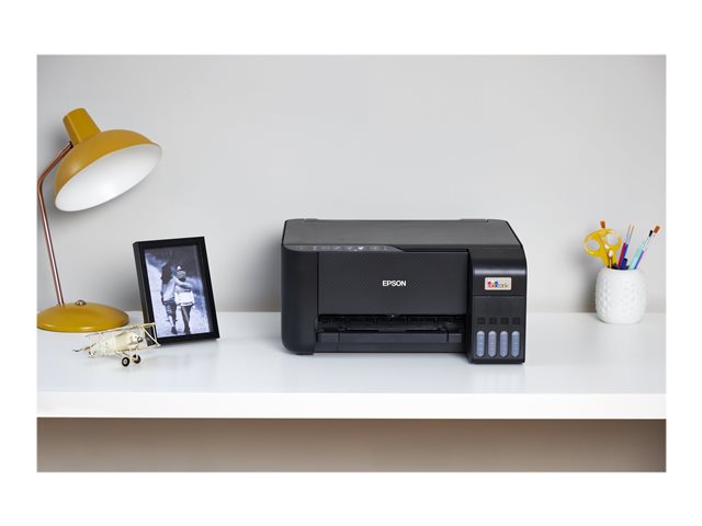 Epson EcoTank ET-2815 - Multifunction printer - colour - ink-jet - refillable - A4 (media) - up to 10 ppm (printing) - 100 sheets - USB, Wi-Fi - black