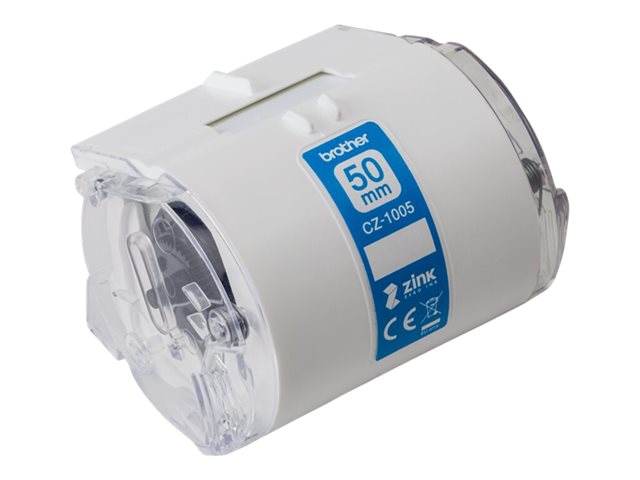 Brother CZ-1005 - Roll (5 cm x 5 m) 1 roll(s) continuous labels - for Brother VC-500W
