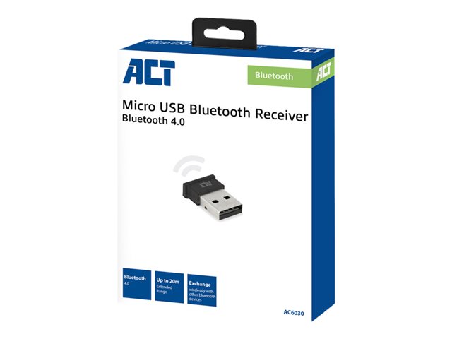 Netwerkadapter - USB - Bluetooth 4.0 EDR - Klasse 1