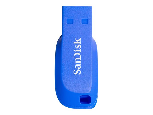 SanDisk Cruzer Blade - USB flash drive - 32 GB - USB 2.0 - electric blue