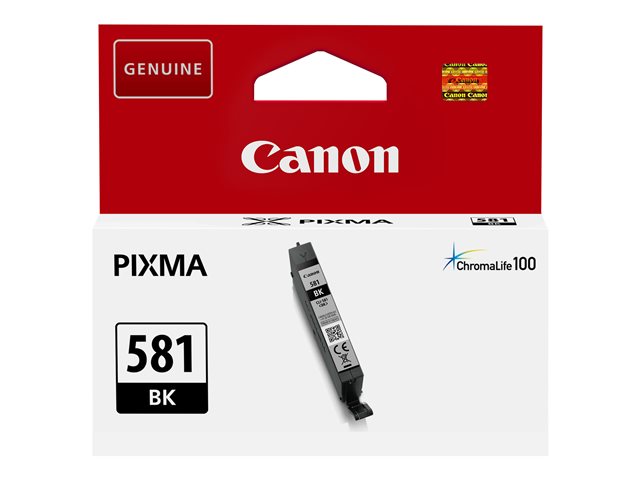 Canon CLI-581BK - 5.6 ml - black - original - ink tank - for PIXMA TS6251, TS6350, TS6351, TS705, TS8252, TS8350, TS8351, TS8352, TS9550, TS9551