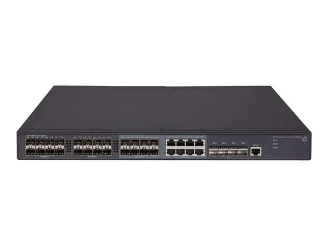 HPE 5130-24G-SFP-4SFP+ EI - Switch - L3 - Managed - 24 x Gigabit SFP + 8 x shared 10/100/1000 + 4 x 10 Gigabit Ethernet / 1 Gigabit Ethernet SFP+ - rack-mountable