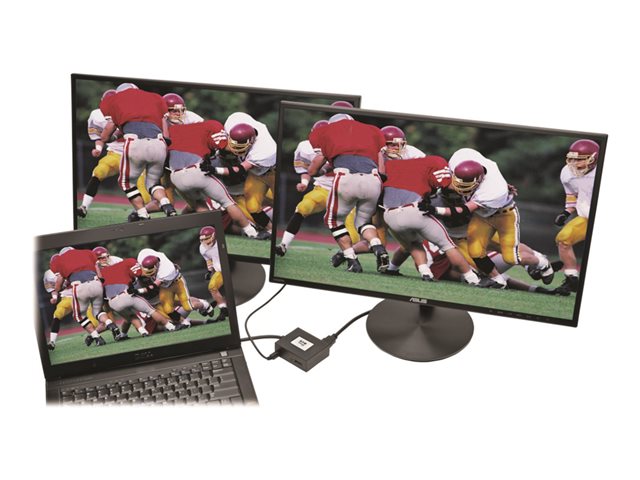 Eaton Tripp Lite Series HDMI over Cat6 Splitter 8-Port - 4K 60 Hz, HDR, 4:4:4, PoC, HDCP 2.2, 230 ft. (70.1 m), TAA - Video/audio extender - over CAT 6 - up to 70.1 m - TAA Compliant - for P/N: B127A-1P0-PH