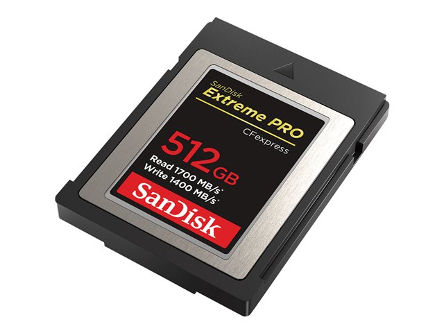 SanDisk Extreme Pro - Flash memory card - 512 GB - CFexpress