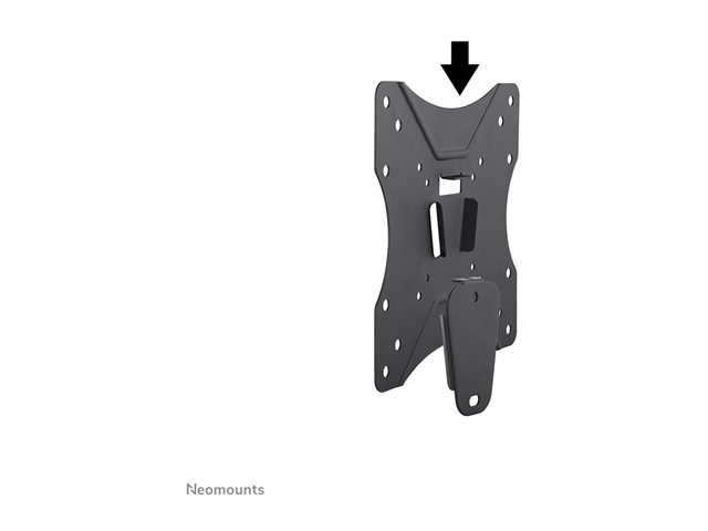 Neomounts NM-W60 - Bracket - tilt - for LCD display - black - screen size: 10\"-30\" - wall-mountable