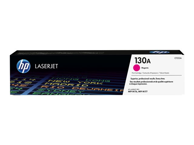 HP 130A - Magenta - original - LaserJet - toner cartridge (CF353A) - for Color LaserJet Pro MFP M176n, MFP M177fw