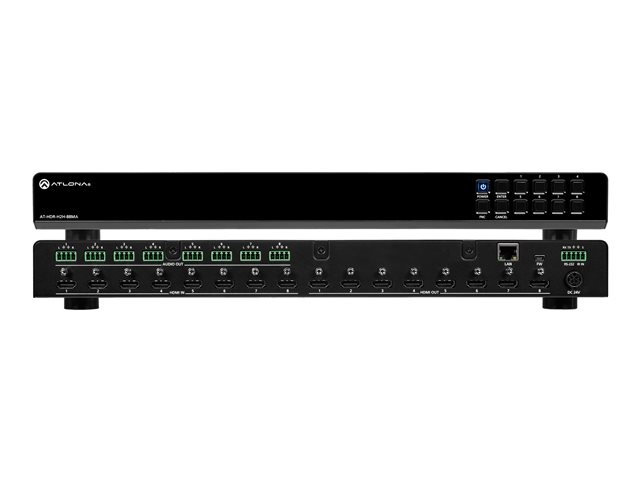 4K HDR 8×8 HDMI TO HDMI MATRIX. 1 stk