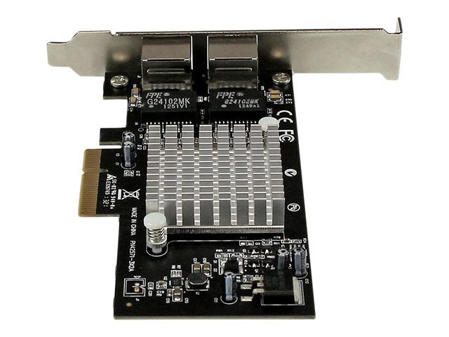 StarTech.com Dual Port PCI Express (PCIe x4) Gigabit Ethernet Server Adapter - 2 Port Network Card - Intel i350 NIC - GbE Network Card (ST2000SPEXI) - Network adapter - PCIe 2.1 x4 - Gigabit Ethernet x 2