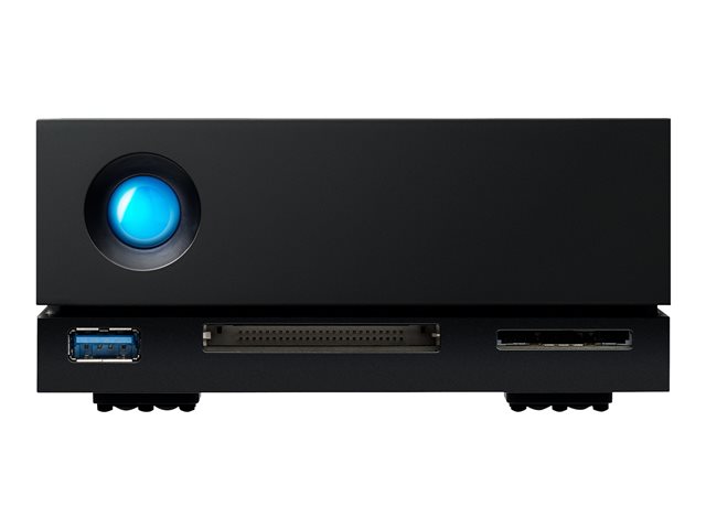 LaCie 1big Dock STHS16000800 - Hard drive array - 16 TB - 1 bays (SATA-600) - HDD 16 TB x 1 - Thunderbolt 3, USB 3.1 (external) - with 5 years Rescue Data Recovery Service Plan