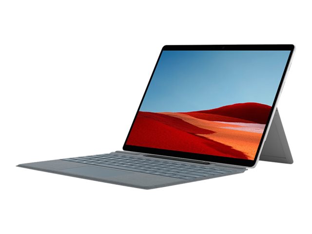 Microsoft Surface Pro X Signature Keyboard with Slim Pen Bundle - Keyboard - with trackpad, accelerometer - backlit - Swiss - ice blue - commercial - for Surface Pro 8, Pro X