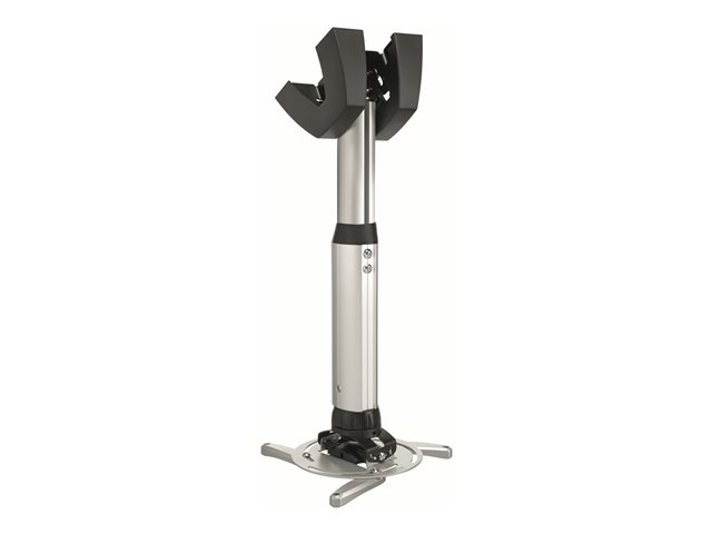 Vogel's Professional PPC 1540 - Bevestigingskit (plafondbevestiging, interfaceplaat, telescopische paal) - Plat - voor projector - zilver - te bevestigen aan het plafond
